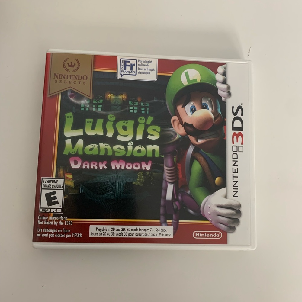 Luigi’s Mansion Dark Moon Nintendo 3ds